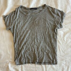 gray waffle tee from brandy!